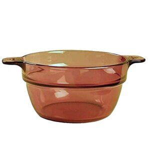 Vision Corning Ware France V-20-B Amber Double Boiler Insert Only